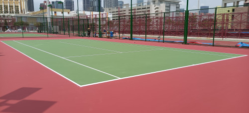 ITF(國(guó)際網(wǎng)聯(lián))二星認(rèn)證 - 澳門奧林匹克戶外網(wǎng)球場(chǎng)